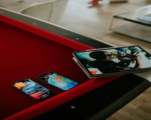 Large smartphone displaying a fictional CROWN adventure game interface